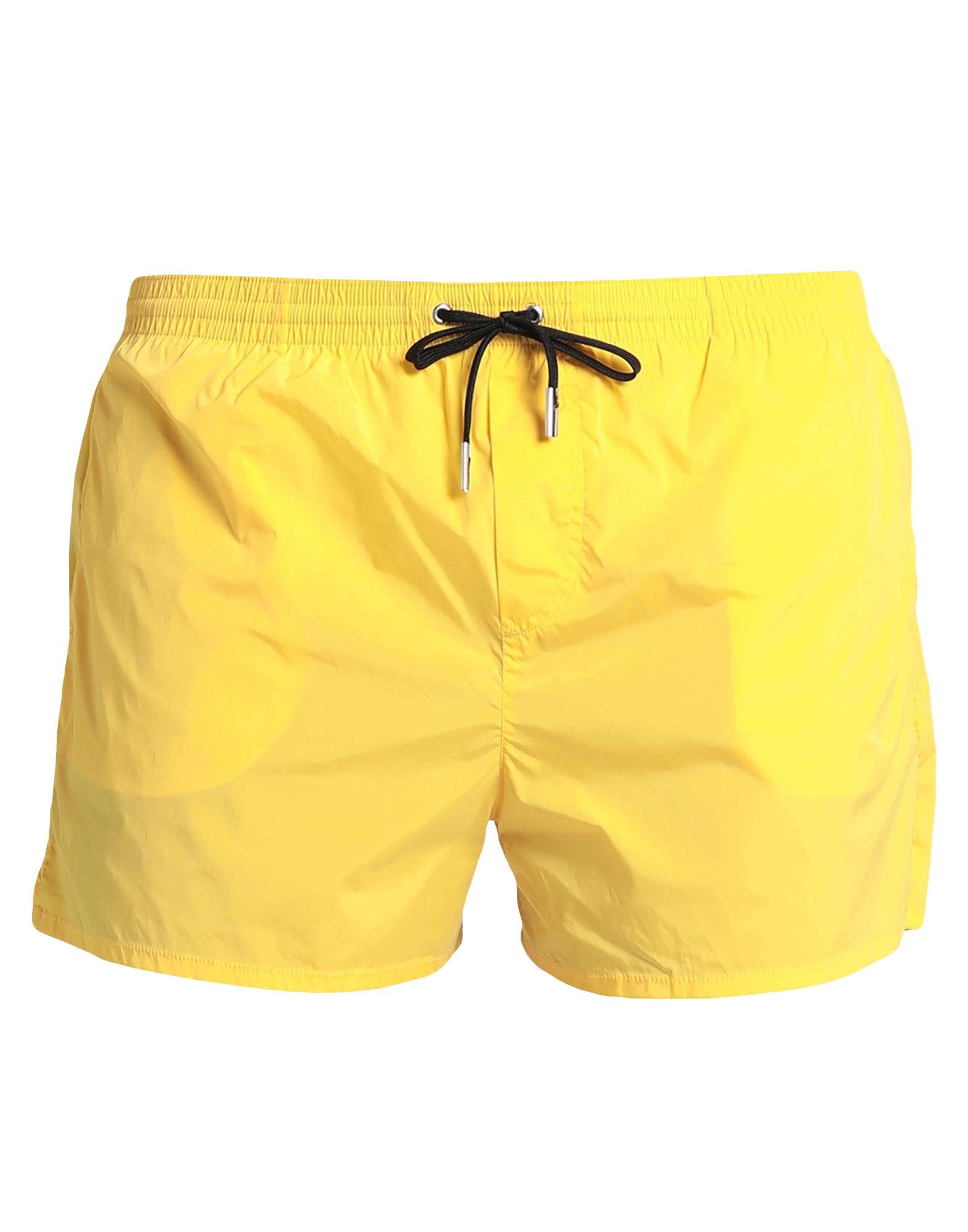 Shop Dsquared2 Man Swim Trunks Yellow Size 38 Polyamide, Elastane