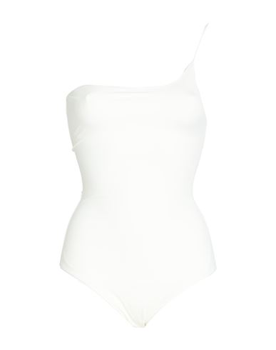 Oseree Oséree Woman One-piece Swimsuit Ivory Size Xl Recycled Polyamide, Elastane In White