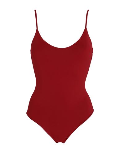 Fisico Woman One-piece Swimsuit Garnet Size L Polyamide, Elastane In Red