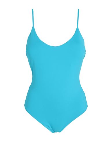 Fisico Woman One-piece Swimsuit Turquoise Size M Polyamide, Elastane In Blue