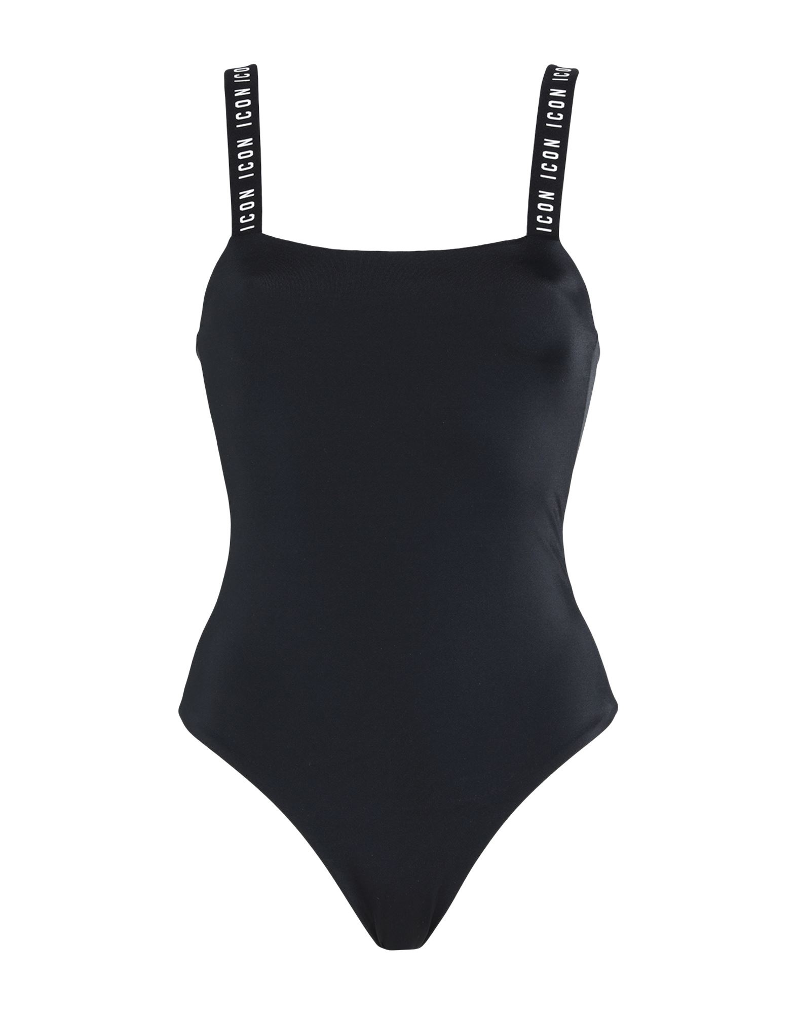 Shop Dsquared2 Woman One-piece Swimsuit Black Size 2 Polyamide, Elastane