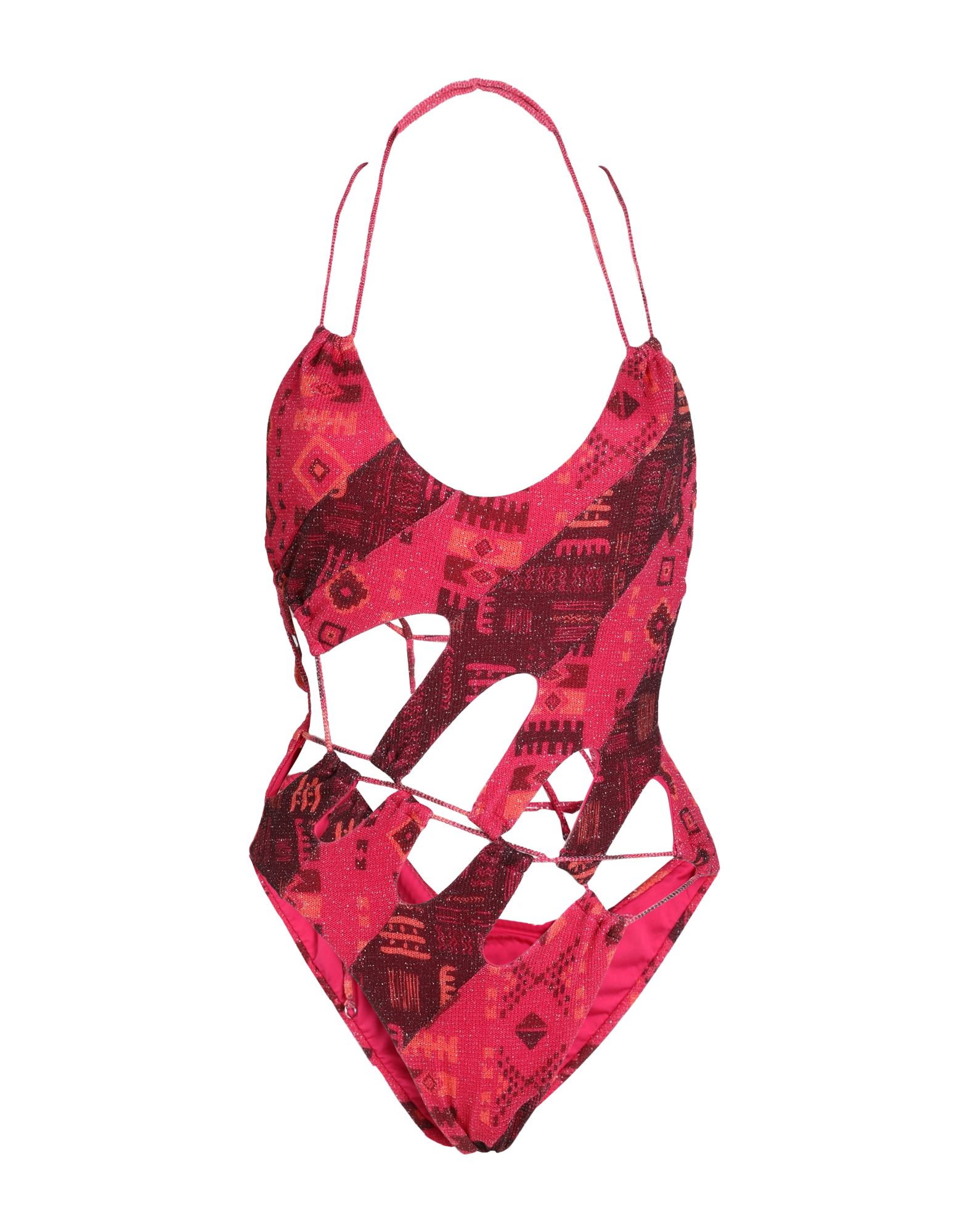 Me Fui One-piece Swimsuits In Red