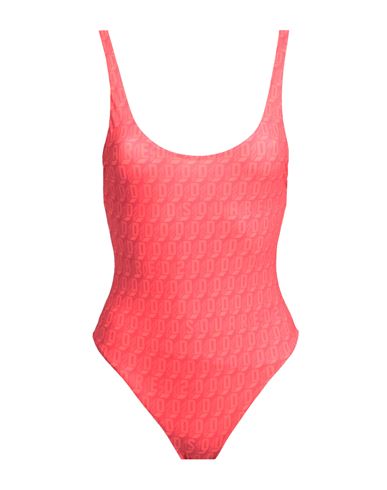 Dsquared2 Woman One-piece Swimsuit Red Size 6 Polyamide, Elastane