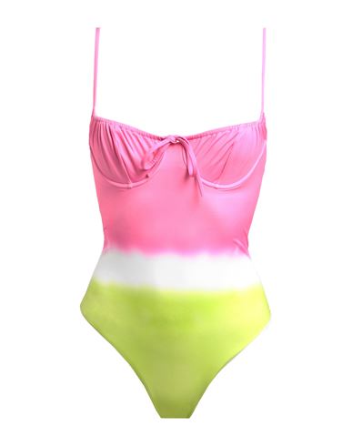Dsquared2 Woman One-piece Swimsuit Fuchsia Size 6 Polyamide, Elastane In Pink