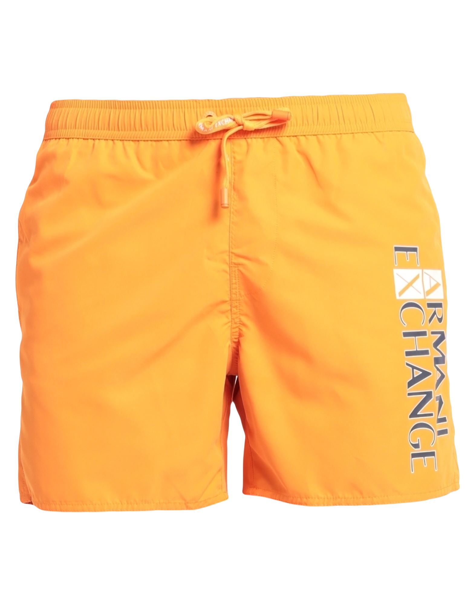 Armani Exchange Swim Trunks In Orange