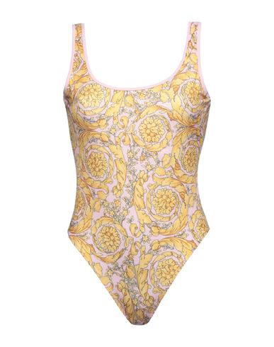 Versace Woman One-piece Swimsuit Pink Size 2 Polyester, Elastane, Polyamide