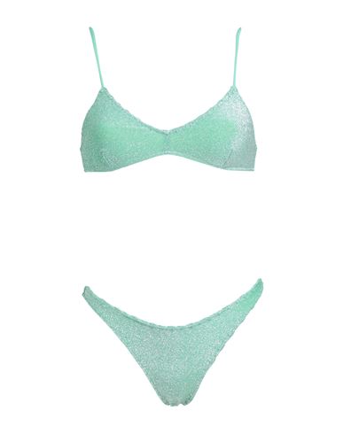 Anjuna Woman Bikini Light Green Size S Polyamide, Elastane