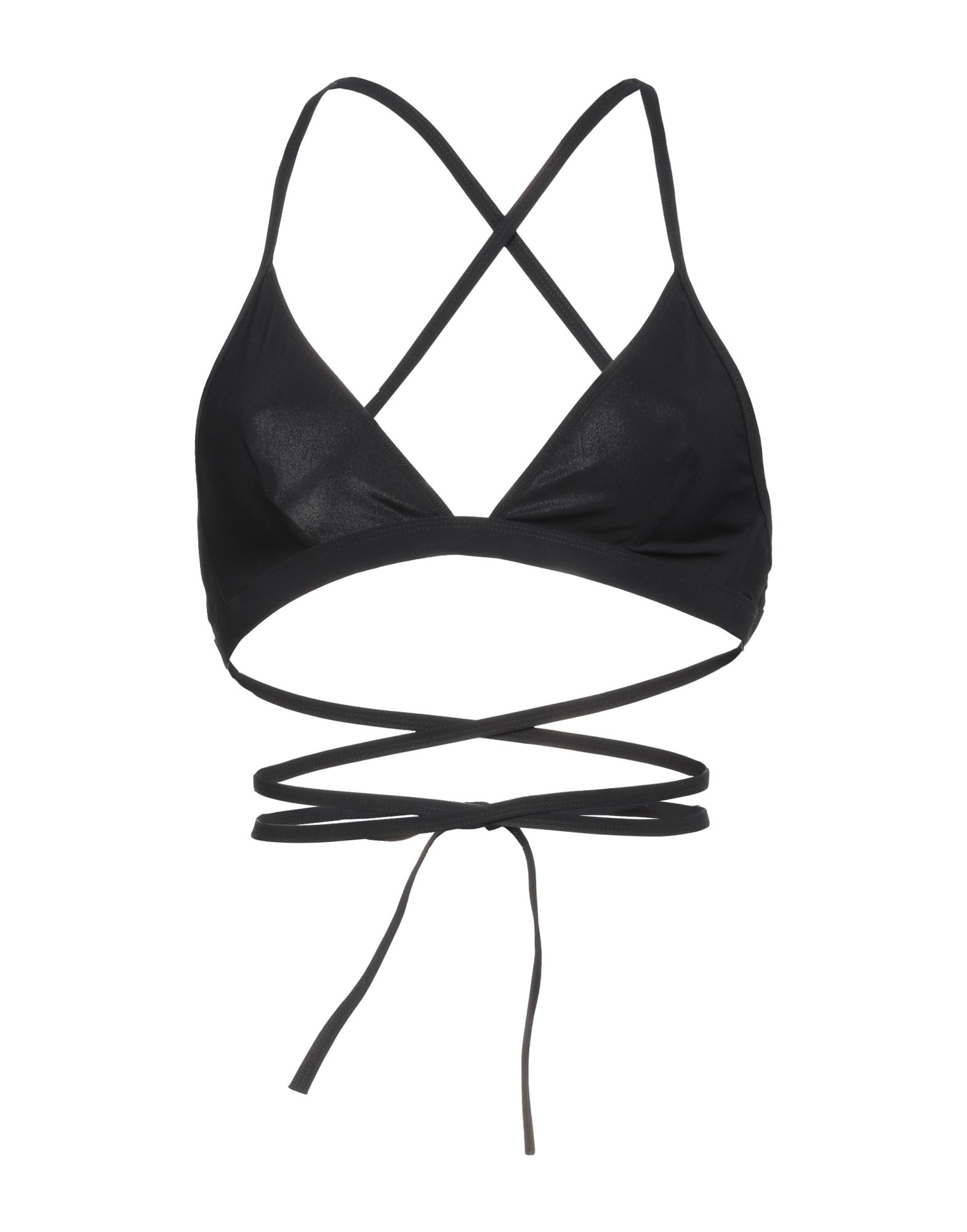 Isabel Marant Solange Show Strappy Triangle Bikini Top In Black