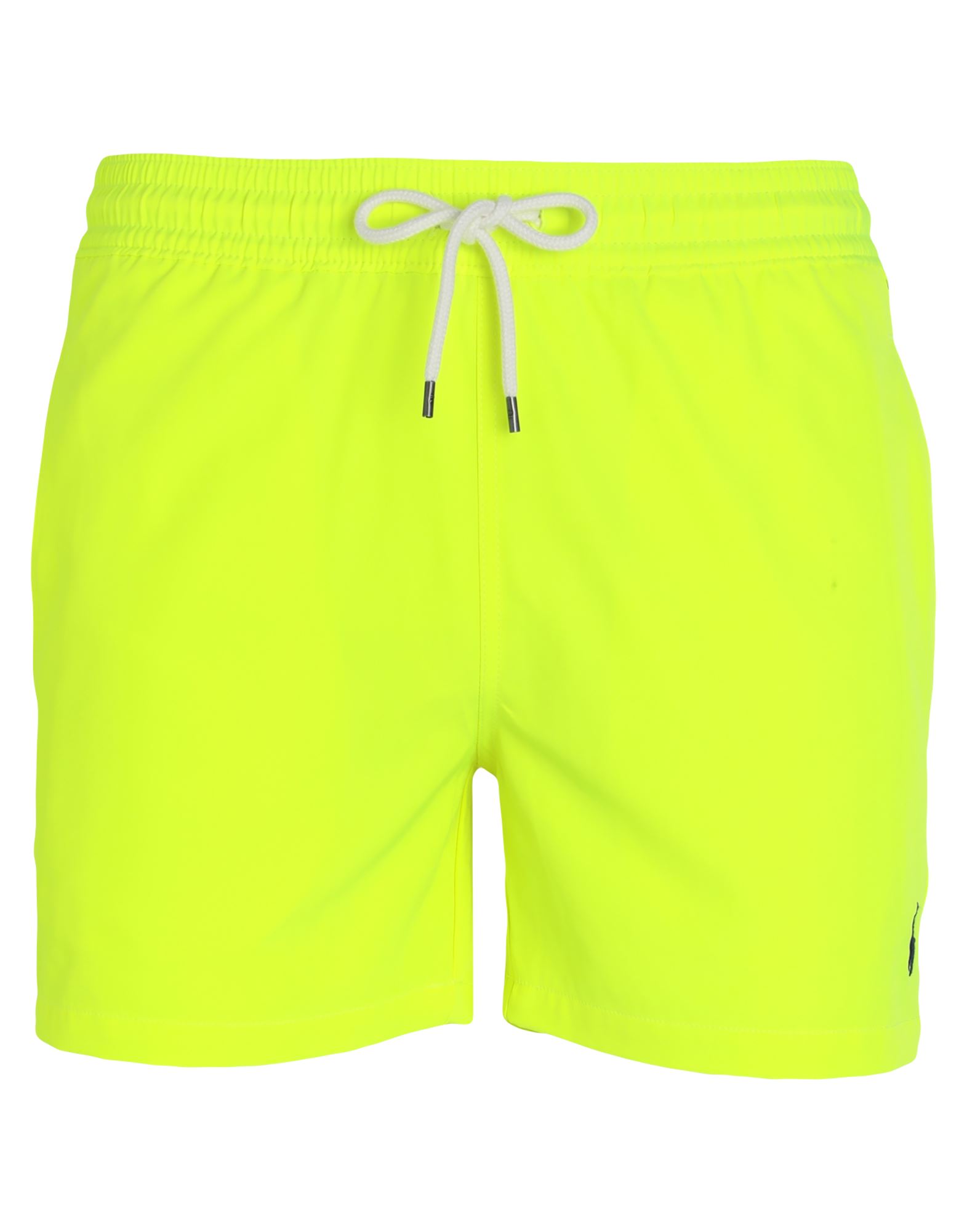 Shop Polo Ralph Lauren Man Swim Trunks Yellow Size L Recycled Polyester, Elastane