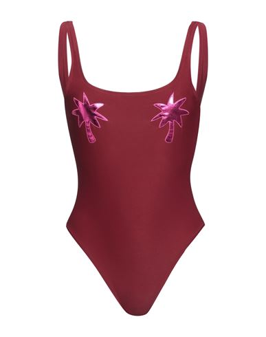 Mimì À La Mer Woman One-piece Swimsuit Garnet Size 4 Polyamide, Elastane In Red