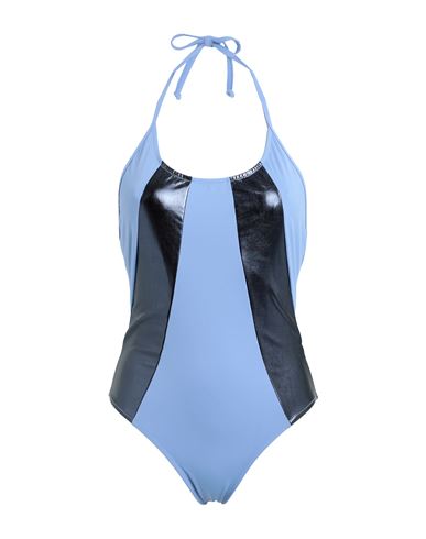 Mimì À La Mer Woman One-piece Swimsuit Pastel Blue Size 6 Polyamide, Elastane