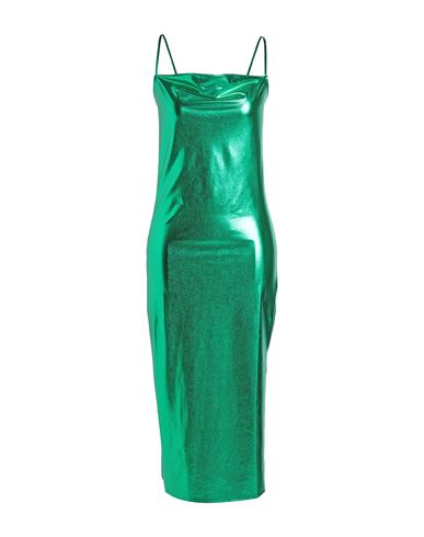 Mimì À La Mer Woman Cover-up Emerald Green Size M Polyester, Elastane
