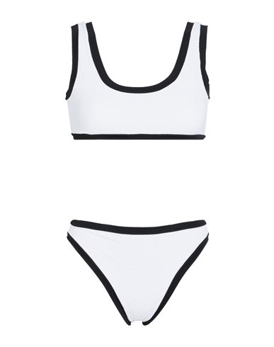 Mimì À La Mer Woman Bikini White Size 4 Polyamide, Elastane
