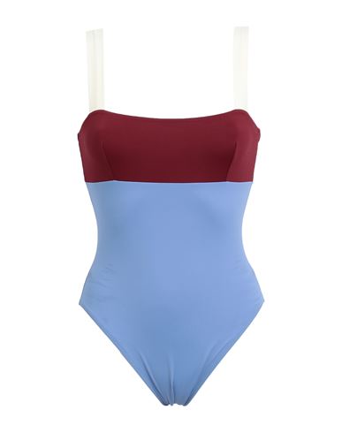 Mimì À La Mer Woman One-piece Swimsuit Pastel Blue Size 2 Polyamide, Elastane