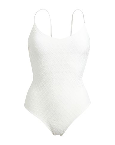 Fisico Cristina Ferrari Fisico Woman One-piece Swimsuit Off White Size S Polyamide, Elastane In Off White