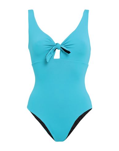 Fisico Woman One-piece Swimsuit Turquoise Size S Polyamide, Elastane In Blue