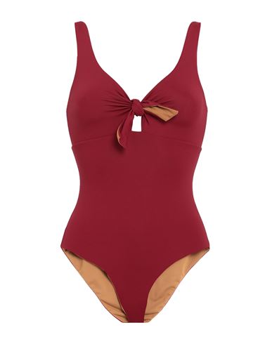 Fisico Woman One-piece Swimsuit Burgundy Size S Polyamide, Elastane In Red
