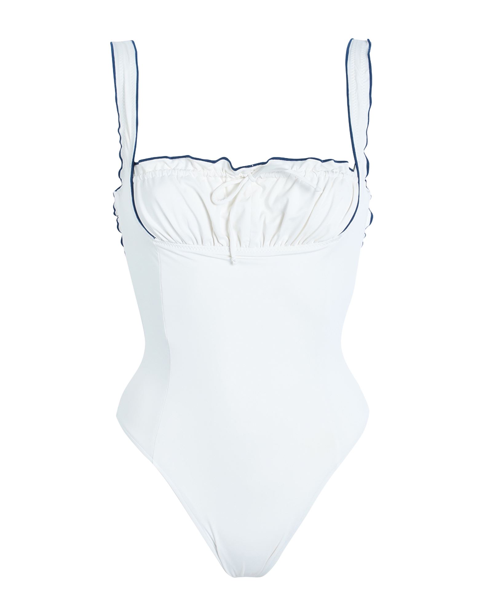 Frankies Bikinis One-piece Swimsuits In White | ModeSens