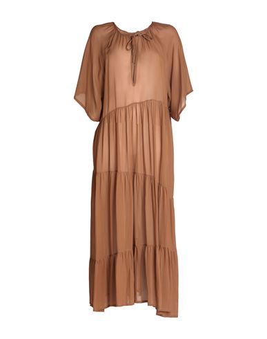 Fisico Woman Cover-up Brown Size M Viscose