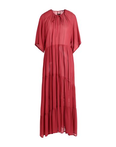 Fisico Woman Cover-up Brick Red Size M Viscose