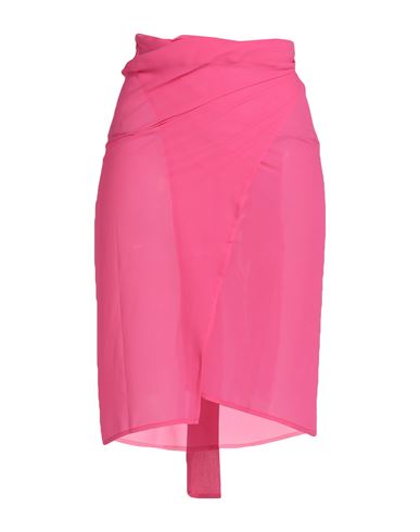 Fisico Woman Sarong Fuchsia Size M Viscose In Pink