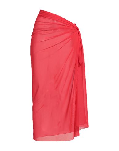 Fisico Woman Sarong Coral Size S Polyamide, Elastane In Red