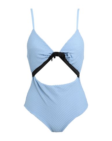 Fisico Woman One-piece Swimsuit Sky Blue Size S Polyamide, Elastane, Polyester