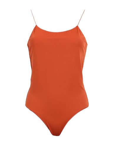 Oseree Oséree Woman One-piece Swimsuit Orange Size S Polyamide, Elastane