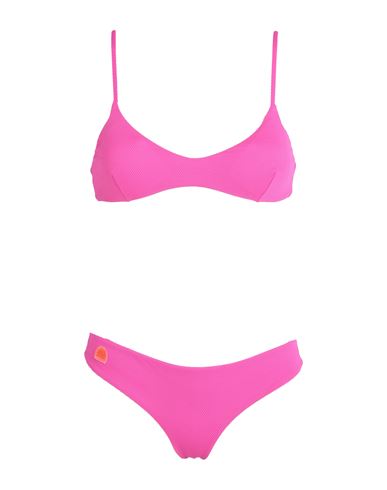 Sundek Woman Bikini Fuchsia Size 4 Polyamide, Elastane In Pink