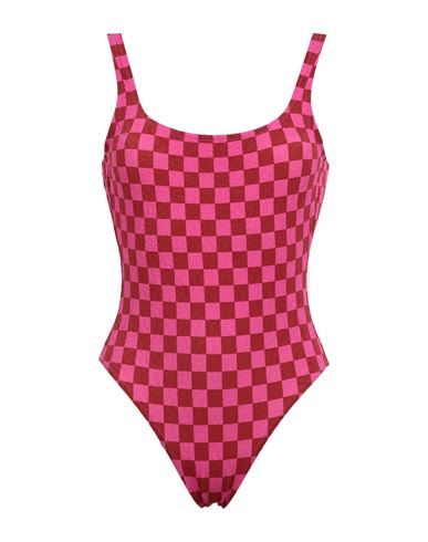 Mimì À La Mer Woman One-piece Swimsuit Fuchsia Size 6 Polyamide, Elastane In Pink