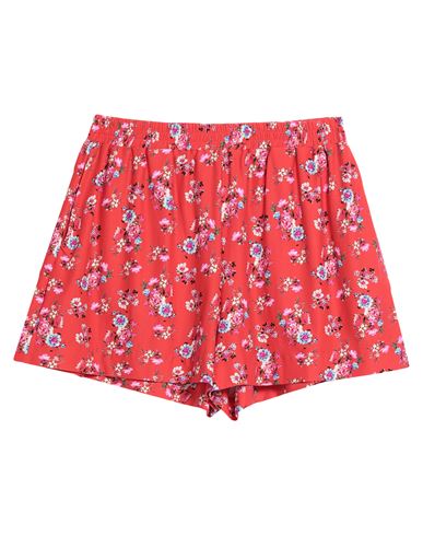 Fisico Woman Beach Shorts And Pants Coral Size L Polyamide, Elastane In Red