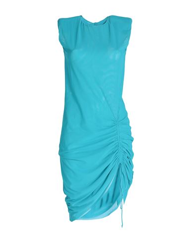 Fisico Woman Cover-up Turquoise Size L Polyamide, Elastane In Blue