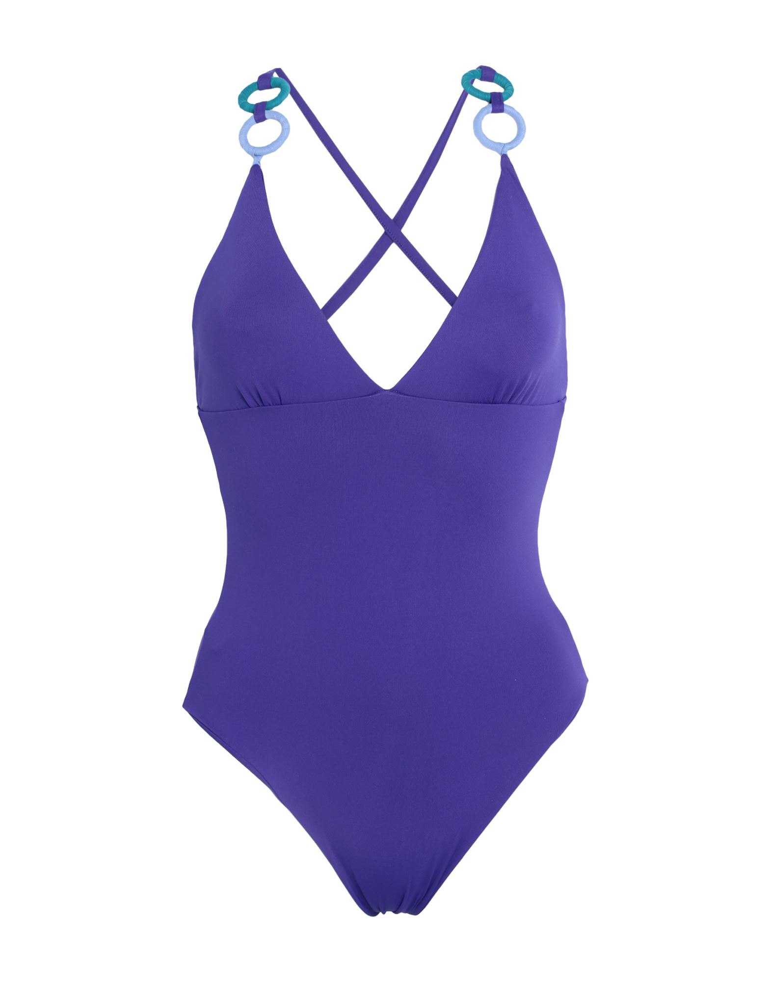 S And S One-piece Swimsuits In Purple