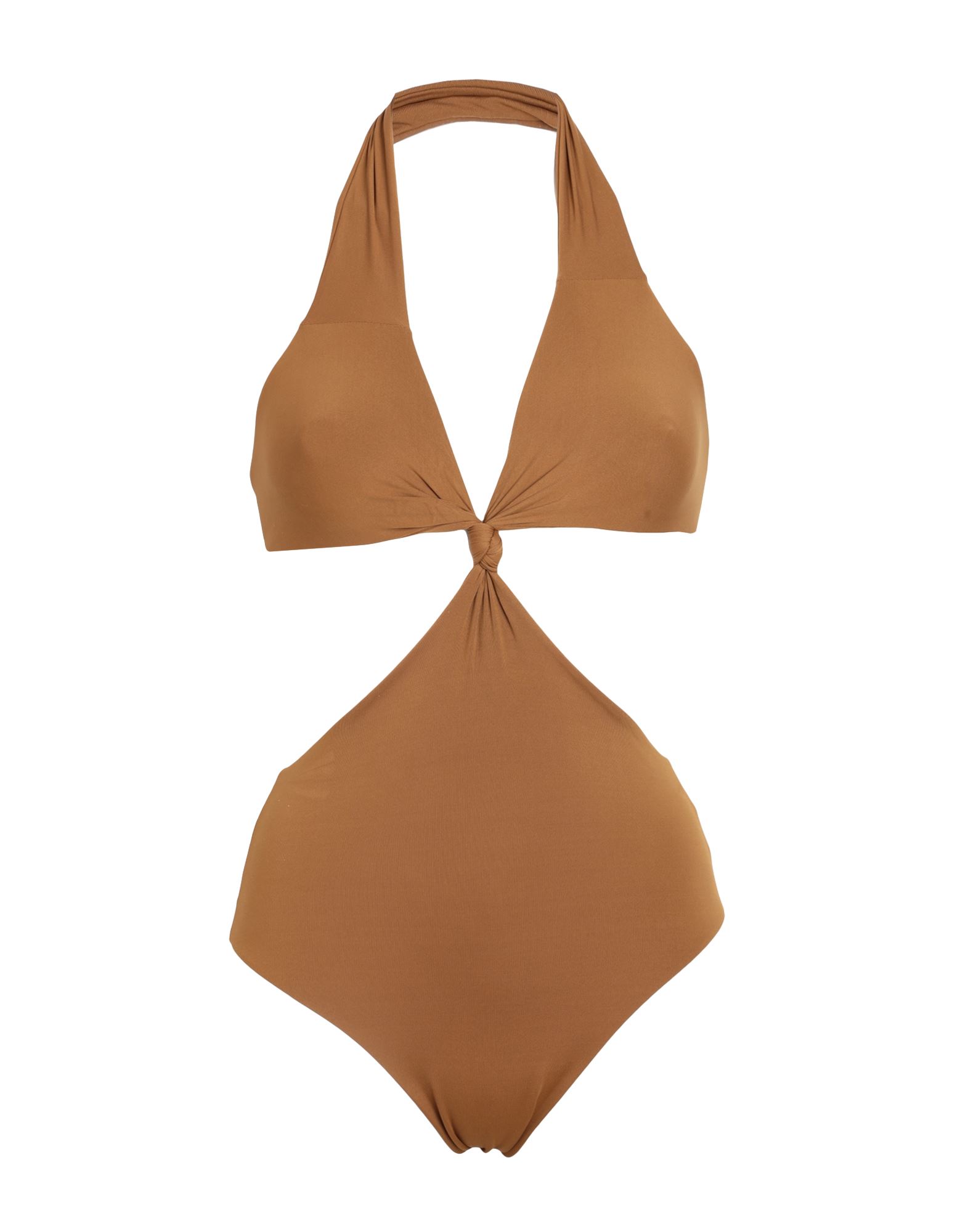 S And S One-piece Swimsuits In Beige