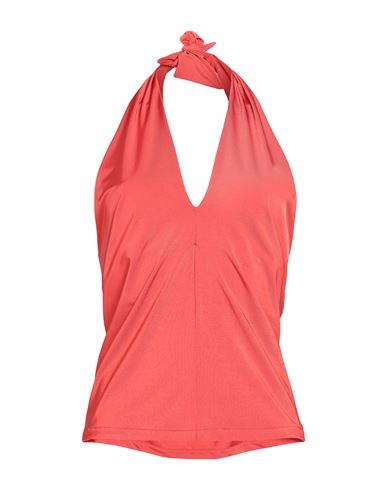 Fisico Woman Cover-up Tomato Red Size S Polyamide, Elastane