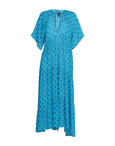 Fisico Woman Cover-up Azure Size S Viscose In Blue