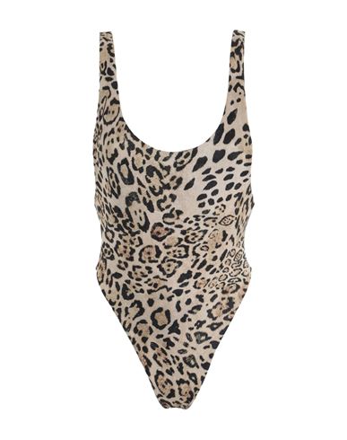 Shop Reina Olga Woman One-piece Swimsuit Brown Size 3 Polyamide, Elastane