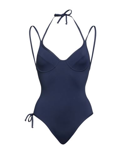 Mimì À La Mer Woman One-piece Swimsuit Navy Blue Size 2 Polyamide, Elastane