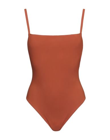 Lido Woman One-piece Swimsuit Rust Size L Polyamide, Elastane In Red
