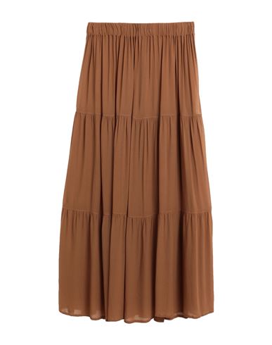 Fisico Woman Long Skirt Brown Size M Viscose