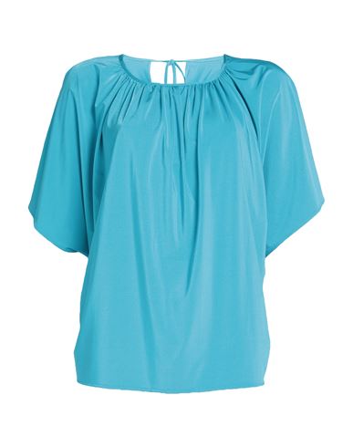 Fisico Woman Cover-up Turquoise Size S Polyamide, Elastane In Blue