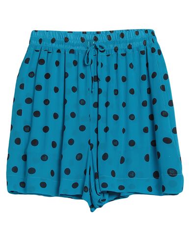 Fisico Woman Beach Shorts And Pants Turquoise Size S Viscose In Blue