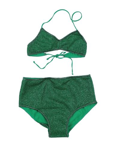 Oseree Babies' Oséree Toddler Girl Bikini Green Size 4 Polyester
