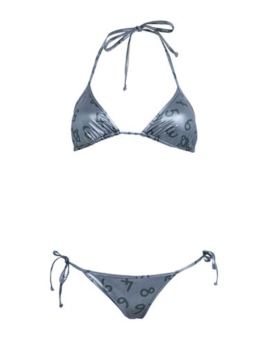 Vivienne Westwood Woman Bikini Slate Blue Size M Recycled Polyester, Elastane