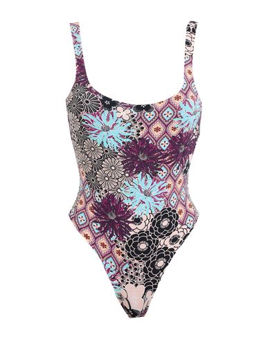 Miss Bikini Luxe Woman One-piece Swimsuit Deep Purple Size Xl Polyamide, Elastane