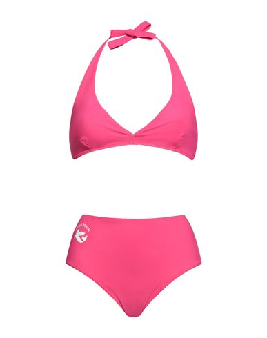 Etro Woman Bikini Fuchsia Size 0 Polyamide, Elastane In Pink