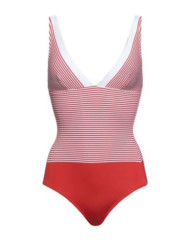 Iodus Woman One-piece Swimsuit Rust Size 4 Polyamide, Elastane In Red
