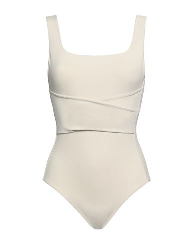 Iodus Woman One-piece Swimsuit Beige Size 8 Polyamide, Elastane
