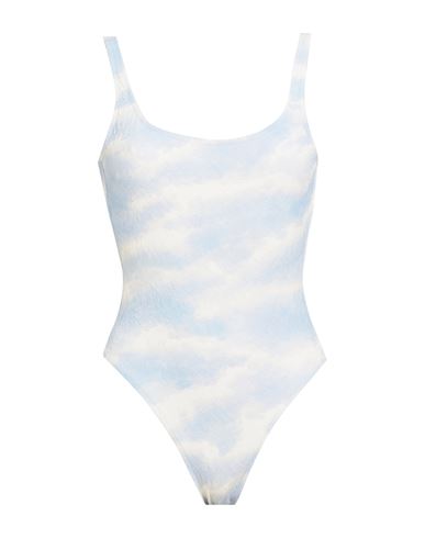 Mimì À La Mer Woman One-piece Swimsuit Sky Blue Size 4 Polyamide, Nylon