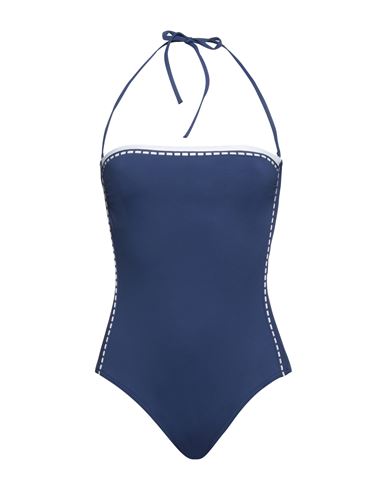 Iodus Woman One-piece Swimsuit Blue Size 8 Polyamide, Elastane